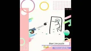 Draw Line puzzle - Android game 🌺🌺🌽🌽🖍️🖍️🖍️ funny stickman walkthrough#androidpuzzle#shorts#trending