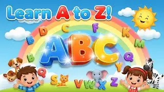 📘✨ Выучите алфавит от А до Я | Простая и весёлая обучающая песенка для детей 🎶🔤