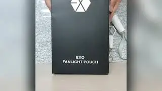 Unboxing EXO Official Fanlight Pouch