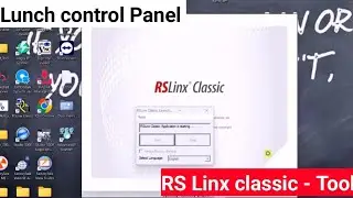 Studio 5000 || Rs Linx communication || Tools || Rs Linx Control panel unity