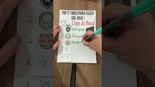 Estat&iacute;sticas de gols para copa do Brasil #apostas #futebolaovivo #apostasbrasil #trader #copadobrasi
