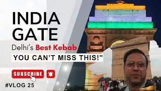 Delhi Travel Vlog 2025 | Is Delhi Safe? Exploring India Gate, Karol Bagh Food & Night Vibes | EP-02