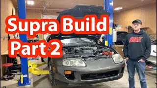MKIV Supra Build - Pt.2 - Engine Bay Teardown