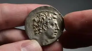 Seleukid Empire Antiochos IV Epiphanes AR Tetradrachm 175-164 BC