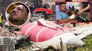 Air India disaster &ndash; British man is miracle survivor saved by police dog among more than 240 killed