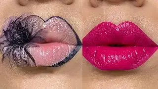 💄💋14 Lipstick Tutorials And Lips Art ideas Compilation 💋