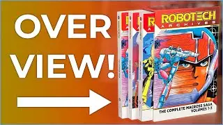 Архивы Robotech: полный обзор издания Macross Saga Slipcase