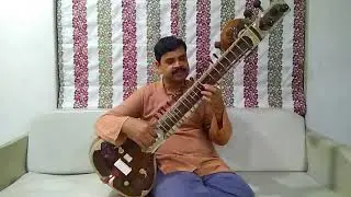 Sitar Lesson # 0 - How to play Sa Re Ga Ma on Sitar