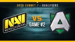 NaVi vs Alliance Game 2 - Summit 7 European Qualifier: Winners' Finals - @BreakyCPK @tsunami643