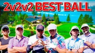 Crazy 2v2v2 Best Ball At The Nicest Golf Course I've Played! | The Tivo Classic Final Round