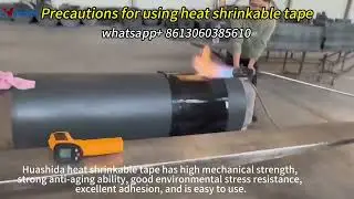 Still worried about pipeline corrosion protection and insulation sealing? #tape #pipeline #machine