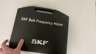 SKF Belt frequency meter PHL FM10-400 UNBOXING
