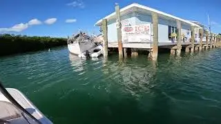 Boat ride in Boot Key Channel 1/9/2026