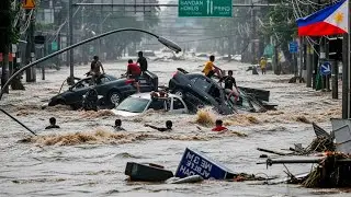 Torrential Rains Slam Manila! Thousands Trapped as the Capital Goes Underwater