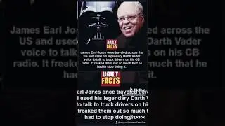 James Earl Jones once traveled across the US and used his legendary Darth Vader voice to talk to...