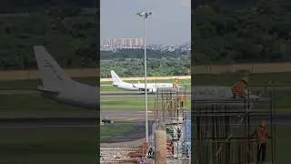 AFCOM CARGO BOEING 737-800F FREIGHTER LANDING AT CHENNAI