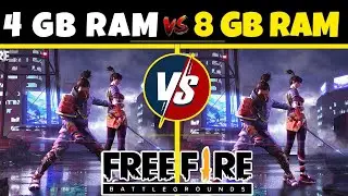 Free Fire - 4GB Ram vs 8GB Ram - i5 3470 - Test in 2021 - GTX 750 Ti
