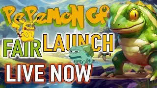 PEPEMON GO FAIR LAUNCH ENDING SOON ON PINKSALE GET YOUR NFT