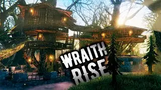 Valheim : The Buildthrough : Ep27 Connected Treehouses in the Swamps