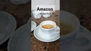 💘 Amazon| Kitchen Finds|Borosil Opalware Classic Cup and Saucer Set| Piece12|145ml#amazon #unboxing
