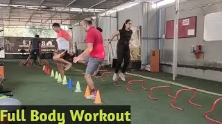 Agility Training | Cone Workout | Ladder Drills | Hurdles Ddils | Cardio Workout #hindi #agility