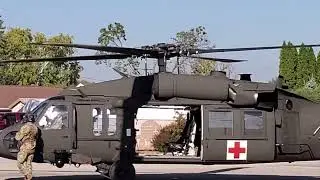 Blackhawk landing