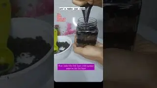 Chocolate jar cake making || chocolate ganache jar ||