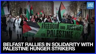 Belfast Rallies in Solidarity with Palestine Hunger Strikers | Ireland | New Years | 2026