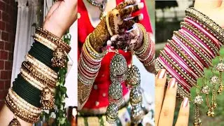 Bridal chuda & kalery photo shoot idea // bridal mehndi & makeup ideas