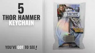 Top 10 Thor Hammer Keychain [2018]: Marvel Thor Hammer 2 Pewter Key Ring