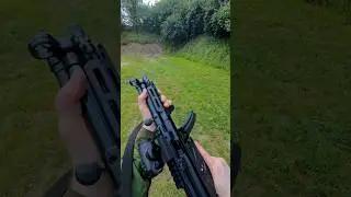 POV MP5 Mag Dump + Speed Reload on Steel 🔥