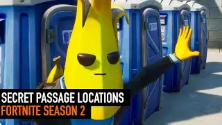 All Secret Passage Locations | FORTNITE SEASON 2 WEEK 2