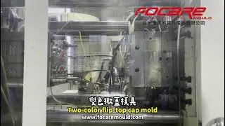 Two Color Flip Top Cap Mold | China Huangyan Mold Maker - Focare Mould