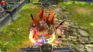 Dragon Nest Origins PVP Dark Avenger(RedWhisper) Vs Gladitor(Lassnir) 1/2