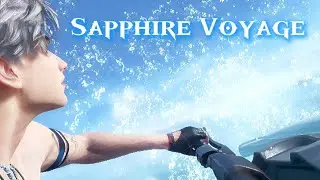 Love and Deepspace BGM: Sapphire Voyage 🎵 | Endless Waters Gameplay