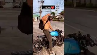 Continental GT 650 bullet  Sound 😯😱 || without silencer || #RoyalEnfieldcontinentalGT650 #shorts