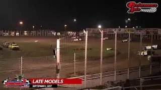 Performance Auto Late Model Highlights - River Cities Speedway - September 1, 2017