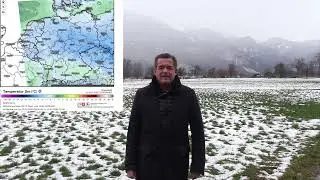 Arktische Kaltluft flutet uns am Wochenende