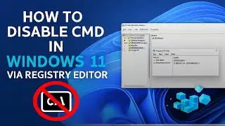 How to Disable CMD in Windows 11 via Registry Editor