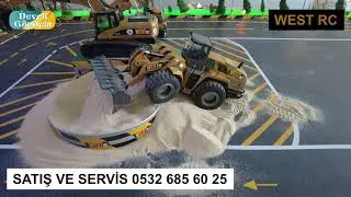 WEST RC MİNİ ŞANTİYE MİNİ İŞ MAKİNALARI OYUN PLATFORMU