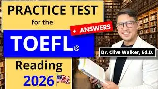 TOEFL Reading Practice Test #3 with Answers (2026)