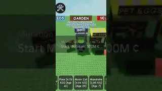 putting my giant badger until mega mutation#roblox#growagarden#pets #truedialogue