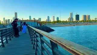 Kuwait City Shark Seaside Vlog #kuwaitower #seaside | Kuwait Tower | #viral #viralvideo 
