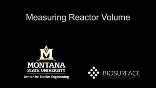 Chapter 09 Measuring reactor volume