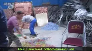 BS 600 scrap electric wire separator machine