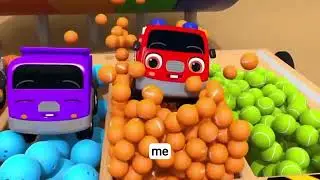 &ldquo;5 Cars Jump Over Giant Ride! 😱 Funny Car Challenge for Kids 🚗💥