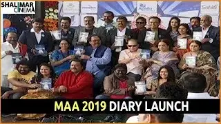 Movie Artists Association(MAA) Diary 2019 Launch | Release of MAA Diary for 2019 Press Meet