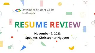 Career Catalyst: Resume Review Workshop