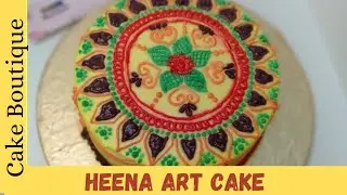 mandala cake | Heena art cake | cake Boutique