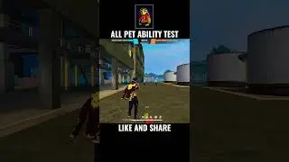 ALL PET ABILITY TEST (PART-17) | OB46 UPDATE || #shorts #ffmax #all #pet #ability #test #part17 #ff